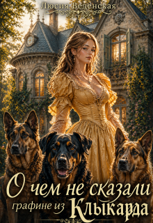 Обложка книги "О чем не сказали графине из Клыкарда"