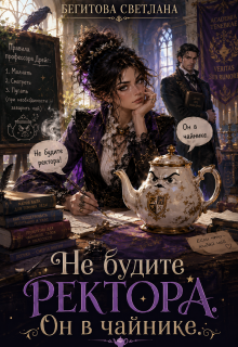 Обложка книги "Не будите ректора. Он в чайнике."